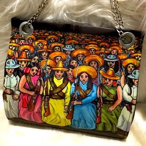 Unique Mexican artist handbag